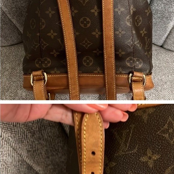 VINTAGE Authentic LOUIS VUITTON Montsouris MM Backpack - Picture 13 of 16